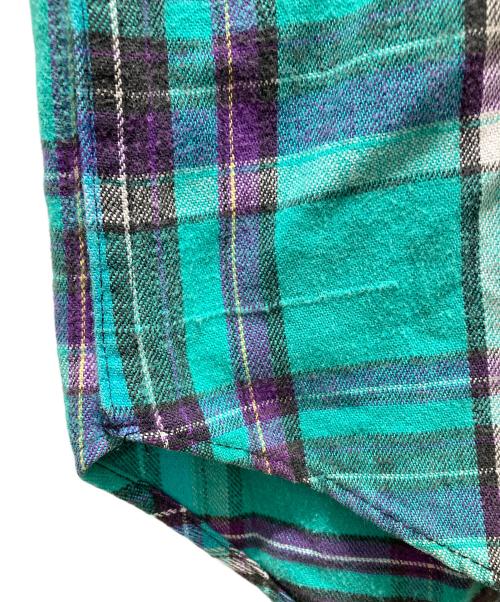 WOOLRICH（ウールリッチ）WOOLRICH (ウールリッチ) USA製チェックシャツ グリーン サイズ:Mの古着・服飾アイテム