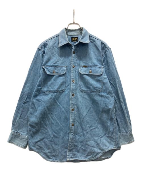 Wrangler（ラングラー）Wrangler (ラングラー) デニムシャツ インディゴ サイズ:Mの古着・服飾アイテム