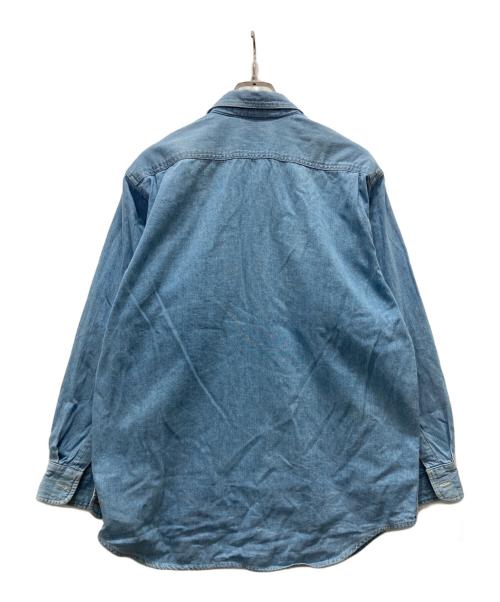 Wrangler（ラングラー）Wrangler (ラングラー) デニムシャツ インディゴ サイズ:Mの古着・服飾アイテム