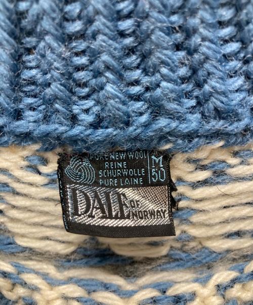 DALE OF NORWAY（ダーレ オブ ノルウェイ）DALE OF NORWAY (ダーレ オブ ノルウェイ) ノルディックセーター スカイブルー サイズ:Mの古着・服飾アイテム