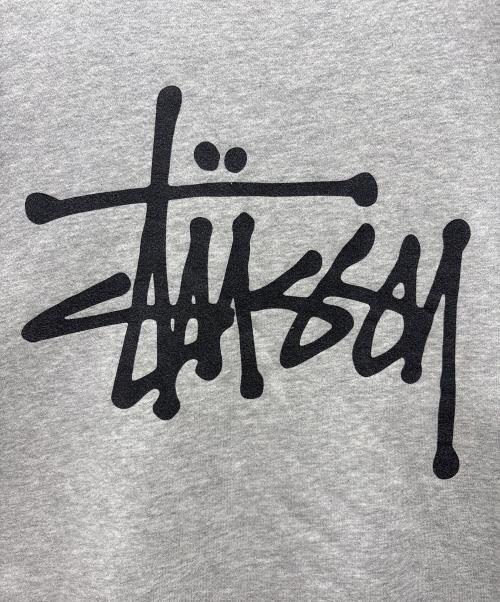 stussy（ステューシー）stussy (ステューシー) ロゴスウェット グレー サイズ:XLの古着・服飾アイテム