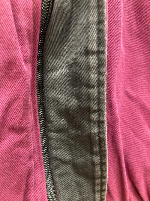 GEM sports wear（ジェム スポーツ ウェア）gem sports wear (ジェム スポーツ ウェア) 切替ジャケット パープル サイズ:Lの古着・服飾アイテム