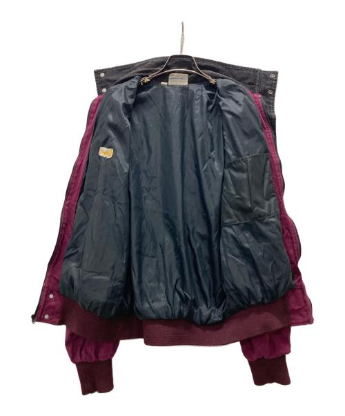 GEM sports wear（ジェム スポーツ ウェア）gem sports wear (ジェム スポーツ ウェア) 切替ジャケット パープル サイズ:Lの古着・服飾アイテム