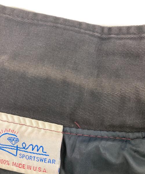 GEM sports wear（ジェム スポーツ ウェア）gem sports wear (ジェム スポーツ ウェア) 切替ジャケット パープル サイズ:Lの古着・服飾アイテム