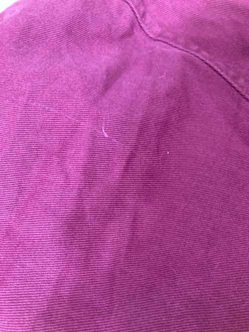 GEM sports wear（ジェム スポーツ ウェア）gem sports wear (ジェム スポーツ ウェア) 切替ジャケット パープル サイズ:Lの古着・服飾アイテム