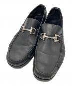 Salvatore Ferragamoサルヴァトーレ フェラガモ）の古着「ガンチーニビットローファー」｜ブラック