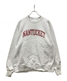 Champion REVERSE WEAVE（チャンピオン リバース ウィーブ）の古着「クルーネックスウェット」｜グレー
