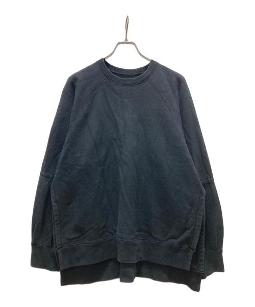 FILL THE BILL（フィルザビル）FILL THE BILL (フィルザビル) UNITED ARROWS (ユナイテッドアローズ) 別注ドローストリングスウェットシャツ ブラック サイズ:Fの古着・服飾アイテム