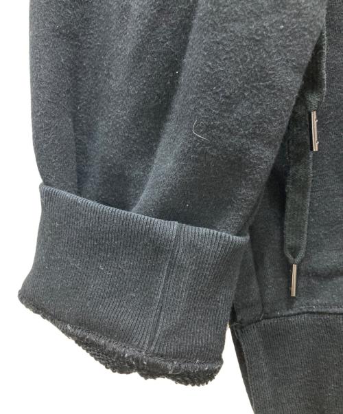 FILL THE BILL（フィルザビル）FILL THE BILL (フィルザビル) UNITED ARROWS (ユナイテッドアローズ) 別注ドローストリングスウェットシャツ ブラック サイズ:Fの古着・服飾アイテム