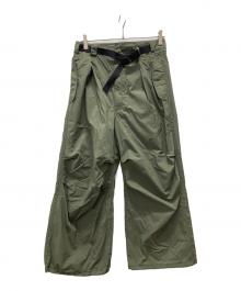 Marmot Capital（マーモット キャピタル）の古着「ウィンドストッパーシェルパンツ」｜オリーブ