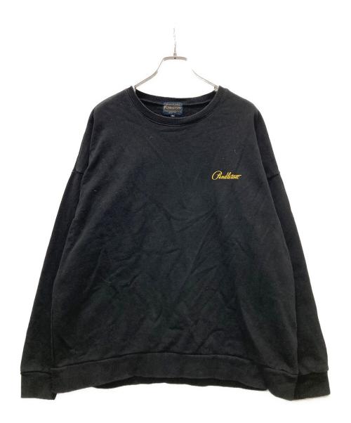 PENDLETON（ペンドルトン）PENDLETON (ペンドルトン) JOURNAL STANDARD (ジャーナルスタンダード) クルーネックスウェット ブラック サイズ:XLの古着・服飾アイテム