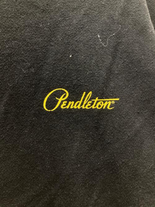 PENDLETON（ペンドルトン）PENDLETON (ペンドルトン) JOURNAL STANDARD (ジャーナルスタンダード) クルーネックスウェット ブラック サイズ:XLの古着・服飾アイテム