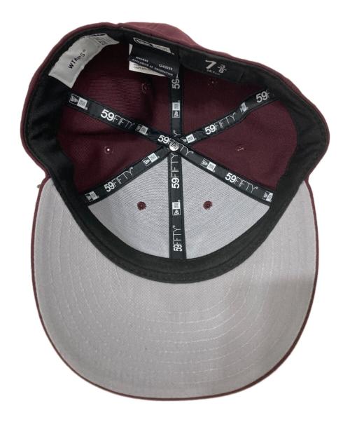 New Era（ニューエラ）New Era (ニューエラ) WTAPS (ダブルタップス) 59FIFTY キャップ レッドの古着・服飾アイテム