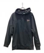 REEBOKリーボック）の古着「Classics PVT EMB Hooded Sweatshirt」｜ブラック