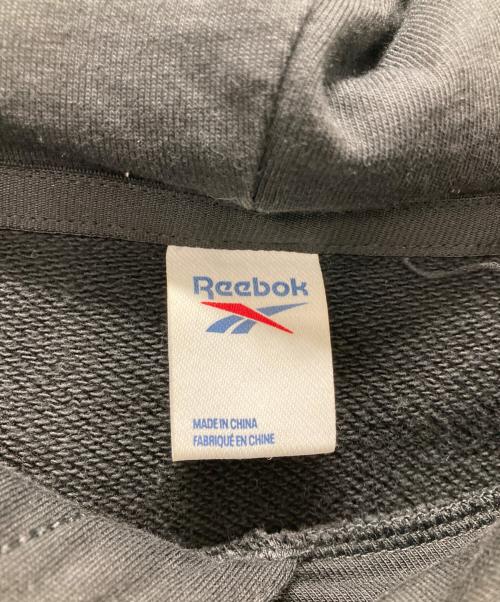 REEBOK（リーボック）REEBOK (リーボック) Classics PVT EMB Hooded Sweatshirt ブラック サイズ:Lの古着・服飾アイテム