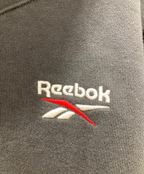 REEBOK（リーボック）REEBOK (リーボック) Classics PVT EMB Hooded Sweatshirt ブラック サイズ:Lの古着・服飾アイテム
