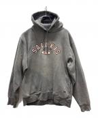 RUSSELL ATHLETICラッセルアスレチック）の古着「90sプルオーバーパーカー」｜グレー
