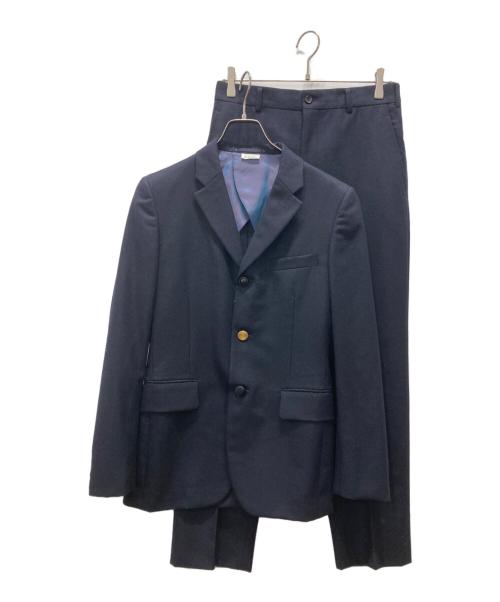 COMME des GARCONS HOMME PLUS（コムデギャルソンオムプリュス）COMME des GARCONS HOMME PLUS (コムデギャルソンオムプリュス) セットアップスーツ ブラック サイズ:SSの古着・服飾アイテム