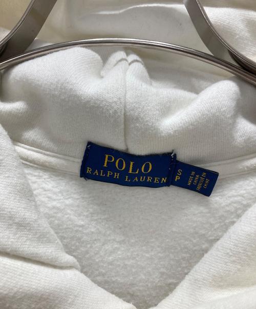 POLO RALPH LAUREN（ポロ・ラルフローレン）POLO RALPH LAUREN (ポロ・ラルフローレン) パーカー ホワイト サイズ:Sの古着・服飾アイテム