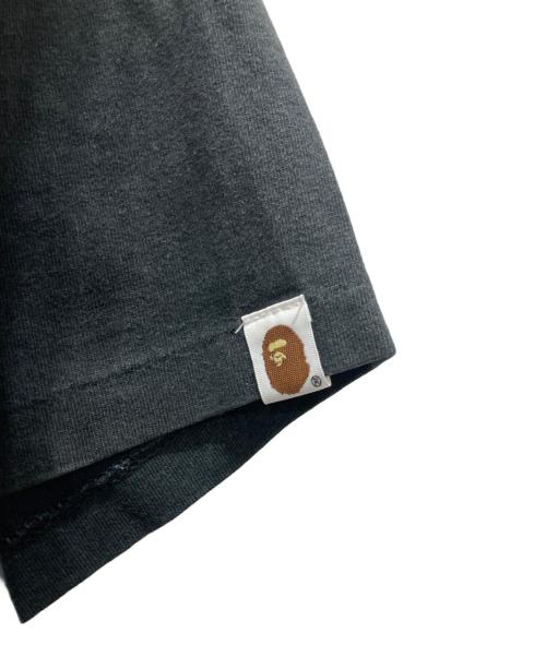 A BATHING APE（ア ベイシング エイプ）A BATHING APE (ア ベイシング エイプ) SCREEN CAMO BAPE STA TEE ブラック サイズ:Mの古着・服飾アイテム