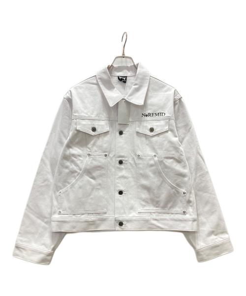 Noremid（ノーリミッド）NOREMID (ノーリミッド) デニムジャケット ホワイト サイズ:Mの古着・服飾アイテム
