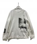 stussy×1017 ALYX 9SMステューシー×テンセブンティーン アリクス ナインエスエム）の古着「ロングスリーブカットソー」｜ホワイト