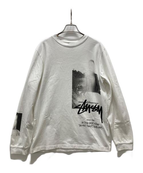 stussy（ステューシー）stussy (ステューシー) 1017 ALYX 9SM (テンセブンティーン アリクス ナインエスエム) ロングスリーブカットソー ホワイト サイズ:Mの古着・服飾アイテム