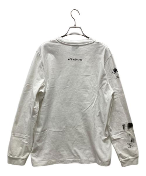 stussy（ステューシー）stussy (ステューシー) 1017 ALYX 9SM (テンセブンティーン アリクス ナインエスエム) ロングスリーブカットソー ホワイト サイズ:Mの古着・服飾アイテム