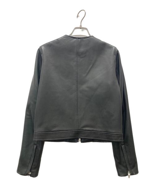 UNITED TOKYO（ユナイテッドトーキョー）UNITED TOKYO (ユナイテッドトーキョー) ラムレザージャケット ブラック サイズ:2の古着・服飾アイテム