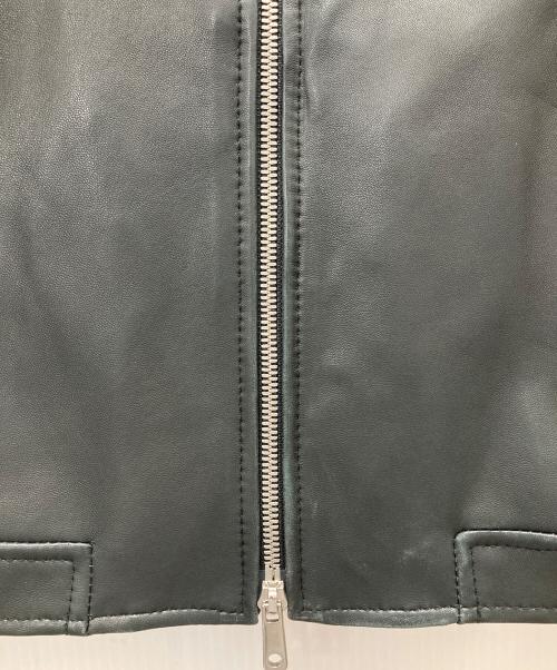 UNITED TOKYO（ユナイテッドトーキョー）UNITED TOKYO (ユナイテッドトーキョー) ラムレザージャケット ブラック サイズ:2の古着・服飾アイテム