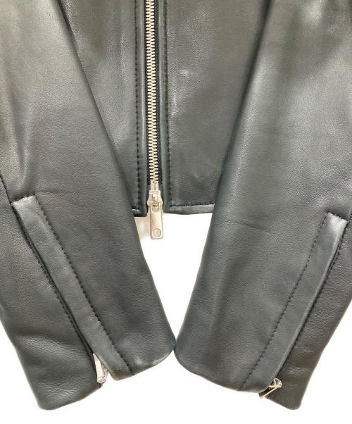 UNITED TOKYO（ユナイテッドトーキョー）UNITED TOKYO (ユナイテッドトーキョー) ラムレザージャケット ブラック サイズ:2の古着・服飾アイテム