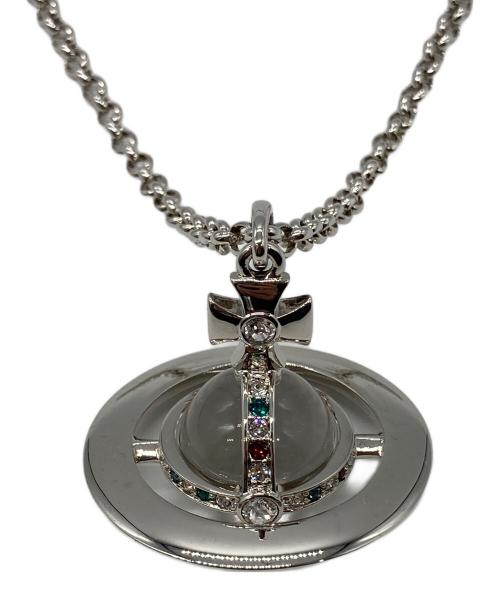 Vivienne Westwood（ヴィヴィアンウエストウッド）Vivienne Westwood (ヴィヴィアンウエストウッド) スモールオーブネックレス シルバーの古着・服飾アイテム