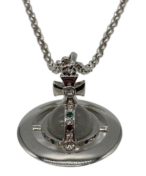 Vivienne Westwood（ヴィヴィアンウエストウッド）Vivienne Westwood (ヴィヴィアンウエストウッド) スモールオーブネックレス シルバーの古着・服飾アイテム