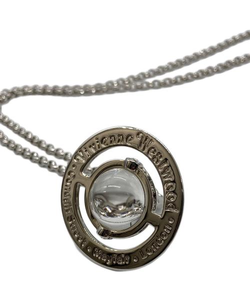 Vivienne Westwood（ヴィヴィアンウエストウッド）Vivienne Westwood (ヴィヴィアンウエストウッド) スモールオーブネックレス シルバーの古着・服飾アイテム