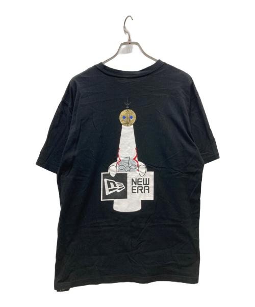 New Era（ニューエラ）New Era (ニューエラ) グラフィックTシャツ ブラック サイズ:Lの古着・服飾アイテム