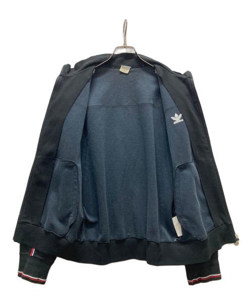 adidas（アディダス）adidas (アディダス) ハイネックトラックジャケット/ デサント期 ブラック サイズ:Lの古着・服飾アイテム
