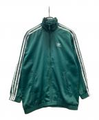 adidasアディダス）の古着「トラックジャケット」｜グリーン