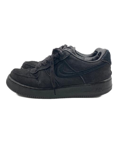 NIKE（ナイキ）NIKE (ナイキ) stussy (ステューシー) Air Force 1 Low ブラック サイズ:27.5の古着・服飾アイテム