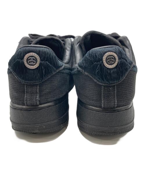 NIKE（ナイキ）NIKE (ナイキ) stussy (ステューシー) Air Force 1 Low ブラック サイズ:27.5の古着・服飾アイテム