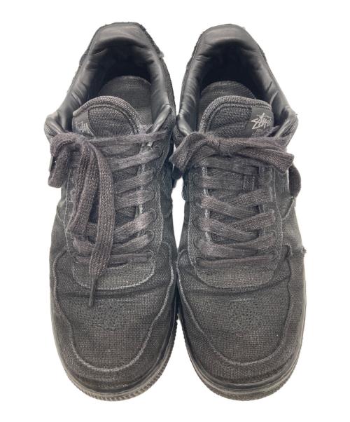 NIKE（ナイキ）NIKE (ナイキ) stussy (ステューシー) Air Force 1 Low ブラック サイズ:27.5の古着・服飾アイテム