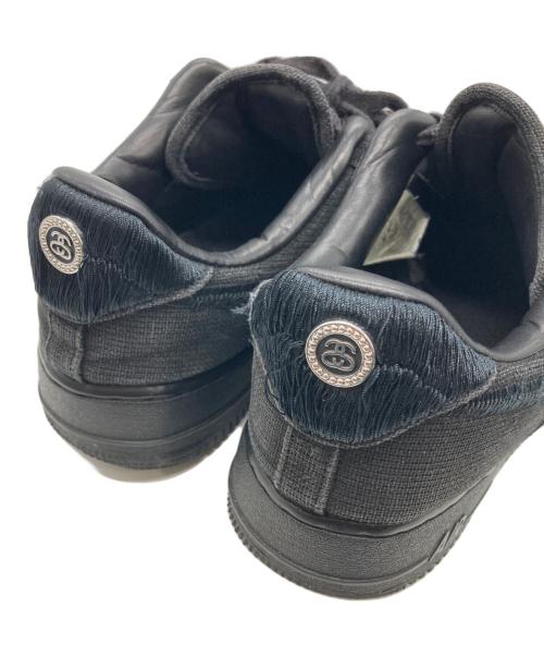 NIKE（ナイキ）NIKE (ナイキ) stussy (ステューシー) Air Force 1 Low ブラック サイズ:27.5の古着・服飾アイテム