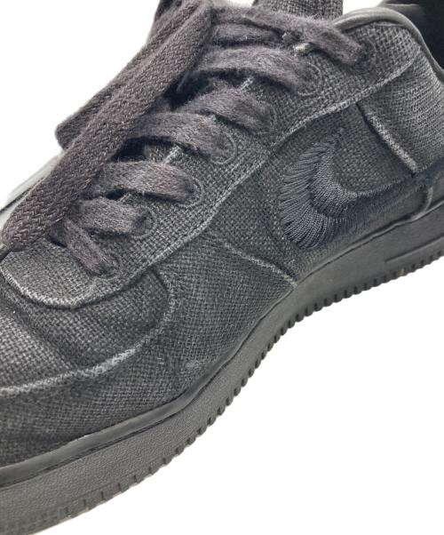 NIKE（ナイキ）NIKE (ナイキ) stussy (ステューシー) Air Force 1 Low ブラック サイズ:27.5の古着・服飾アイテム