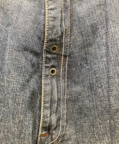 pellepelle（ペレペレ）pellepelle (ペレペレ) ワイドデニムパンツ インディゴ サイズ:W38の古着・服飾アイテム