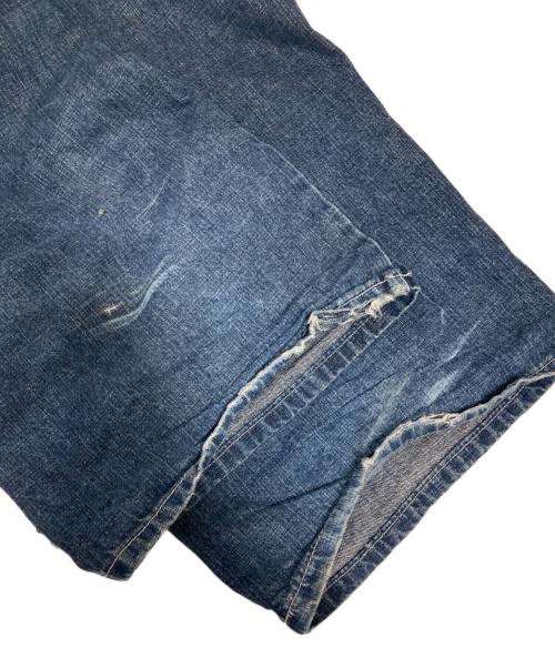 pellepelle（ペレペレ）pellepelle (ペレペレ) ワイドデニムパンツ インディゴ サイズ:W38の古着・服飾アイテム