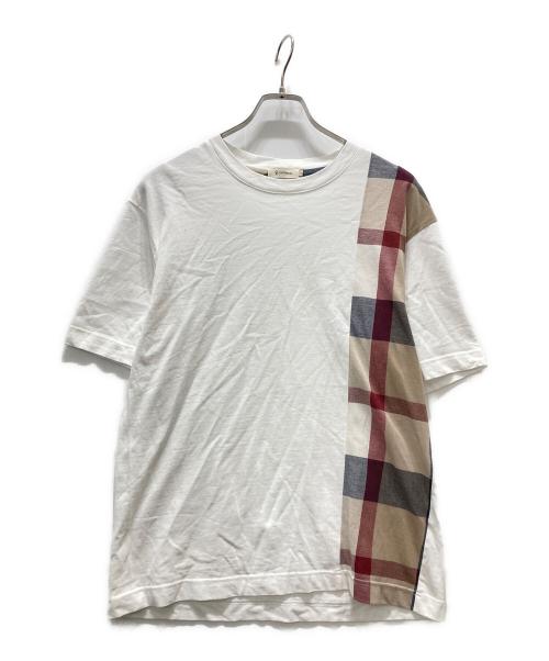 BLACK LABEL CRESTBRIDGE（ブラックレーベル クレストブリッジ）BLACK LABEL CRESTBRIDGE (ブラックレーベル クレストブリッジ) Tシャツ ホワイト サイズ:Lの古着・服飾アイテム
