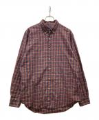 RALPH LAURENラルフローレン）の古着「チェックシャツ」｜ブラウン