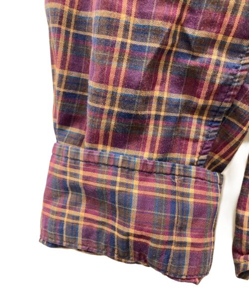 RALPH LAUREN（ラルフローレン）RALPH LAUREN (ラルフローレン) チェックシャツ ブラウン サイズ:Lの古着・服飾アイテム