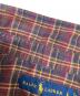 中古・古着 RALPH LAUREN (ラルフローレン) チェックシャツ ブラウン サイズ:L：5000円
