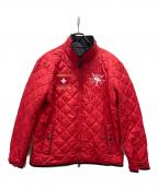 POLO RALPH LAURENポロ・ラルフローレン）の古着「リバーシブルジャケット」｜レッド×ブラック