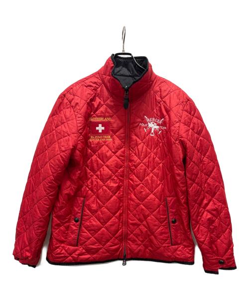 POLO RALPH LAUREN（ポロ・ラルフローレン）POLO RALPH LAUREN (ポロ・ラルフローレン) リバーシブルジャケット レッド×ブラック サイズ:Lの古着・服飾アイテム